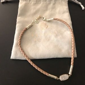 Kendra Scott Cooper necklace in Iridescent Drusy